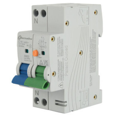 INTERRUTTORE DIFFER.MAGNETOTERMICO 16A 30MA A-C- 2,0 pz