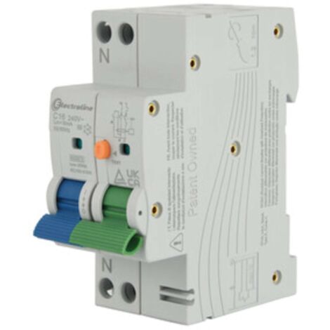 INTERRUTTORE DIFFER.MAGNETOTERMICO 16A 30MA A-C