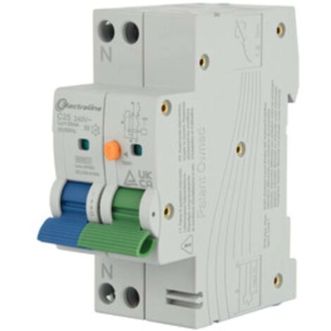 INTERRUTTORE DIFFER.MAGNETOTERMICO 25A 30MA A-C
