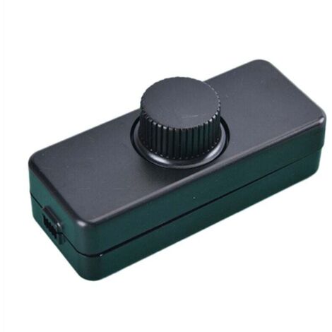 Interruttore dimmer LED regolabile con pulsante controller 220V nero