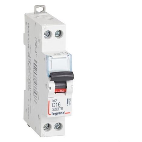 Interruttore DX3 6/10kAP N C16 1 modulo