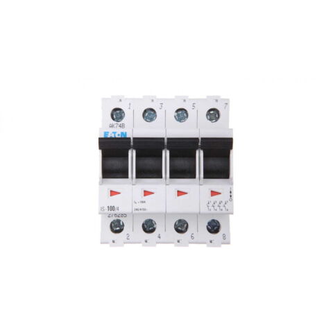 Interruttore Eaton 100A 4 poli IS-100/4 276285