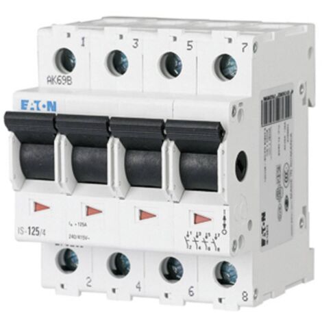 Interruttore Eaton 63A 4 poli IS-63/4 276277