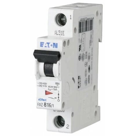 Interruttore Eaton faz-s4 1 4 A 230 V