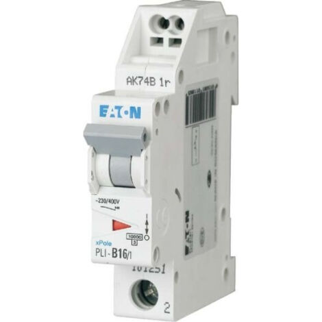 Interruttore Eaton pli-b16/1 16A tipo B 230 V