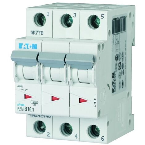 Interruttore Eaton plsm-b16/3-mw 16A 10kA