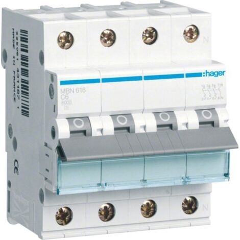INTERRUTTORE ELETTRICO HAGER MBN616