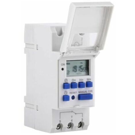 Interruttore elettrico settimanale digitale LCD 15 A (220 V)