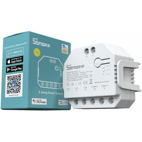 Motore per tende smart SONOFF - Zigbee - 5V DC/1A - Bianco Caldo