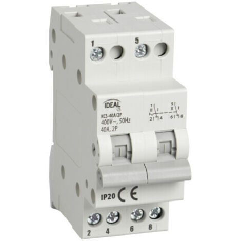 Interruttore KCS 40A IP20 - Connessione veloce e sicura