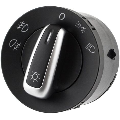 Interruttore luci VW Golf V 03-09 CROMATO