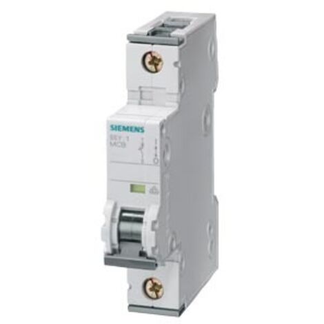 Interruttore magnetotermico 1 polo 400V 6kA Tipo C 20A Siemens 5SY61207