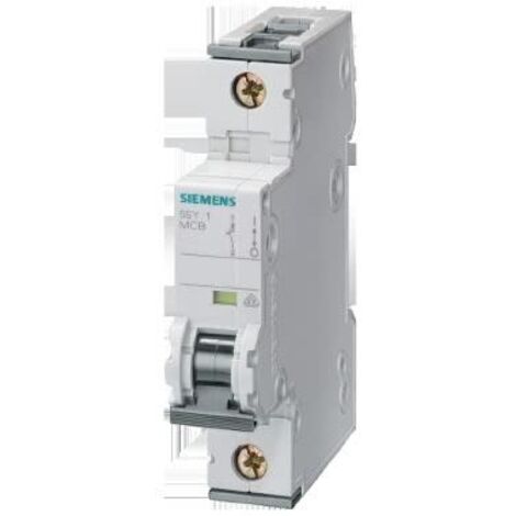 Interruttore magnetotermico 1 polo 400V 6kA Tipo C 25A Siemens 5SY61257