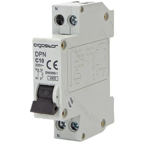 INTERRUTTORE MAGNETOTERMICO 1 POSTO AIGOSTAR