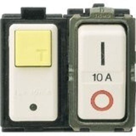 Interruttore Magnetotermico 1P+N 10A 3Ka 10Ma Magic  ( BTICINO cod. 5250S )