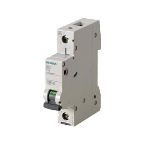 Interruttore Magnetotermico 230/400 V 6Ka, A 1 Polo C, 1,6 A Esecuzione Italia, 1PC1.6