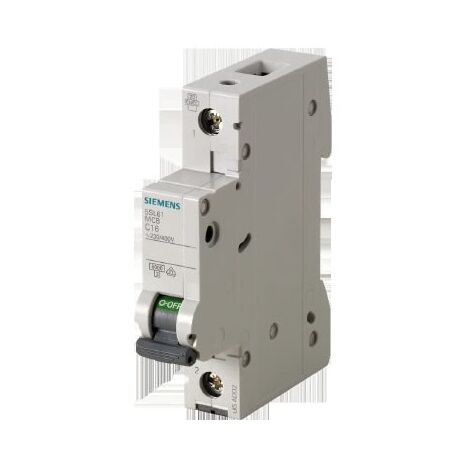 Interruttore Magnetotermico 230/400 V 6Ka, A 1 Polo C, 63A Esecuzione Italia