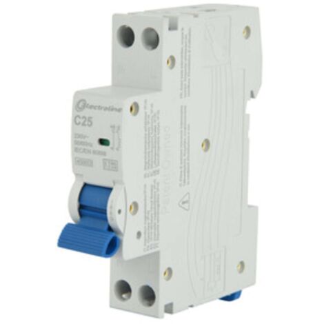 INTERRUTTORE MAGNETOTERMICO 25A 6KA 1P+N 4,5KA