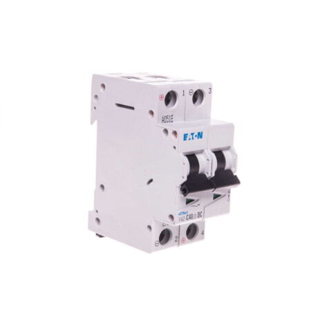 Interruttore magnetotermico 2P C 40A 15kA AC FAZ C40/2-DC 279144