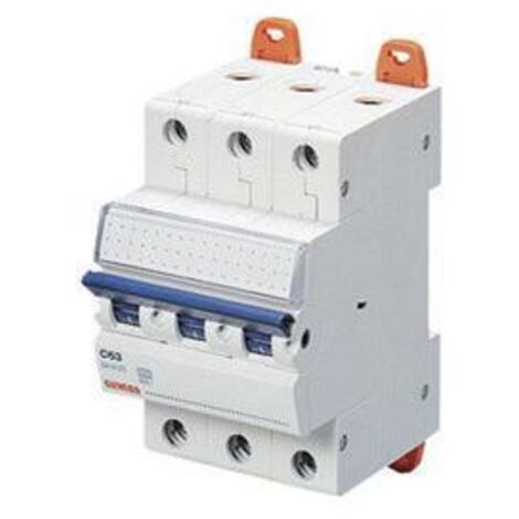 INTERRUTTORE MAGNETOTERMICO 3P C10A 3 MODULI GEWISS GW92066