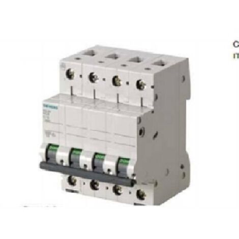 Interruttore Magnetotermico 4 Poli 63A 6KA