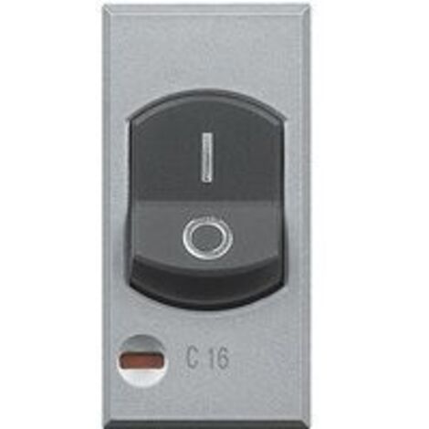 Interruttore Magnetotermico Bipolare 1P+N6A 1,5Ka ( BTICINO cod. HC4301/6 )