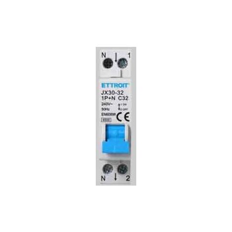 Interruttore magnetotermico compatto elettroit 1p+n c.nominale 10a ELETTROIT