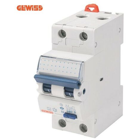 Interruttore magnetotermico differenziale 1P+N 20A