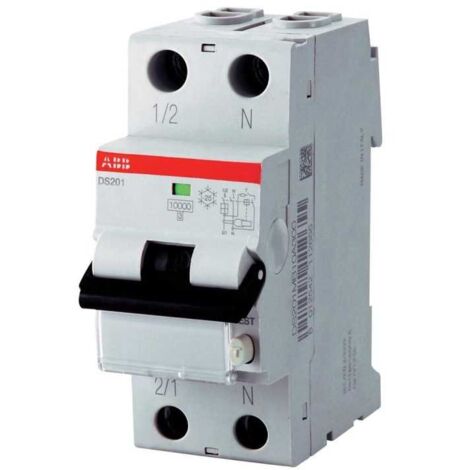 Interruttore Magnetotermico Differenziale DS201 C16 AC300 1P+N 6K (DS1C16AC300)