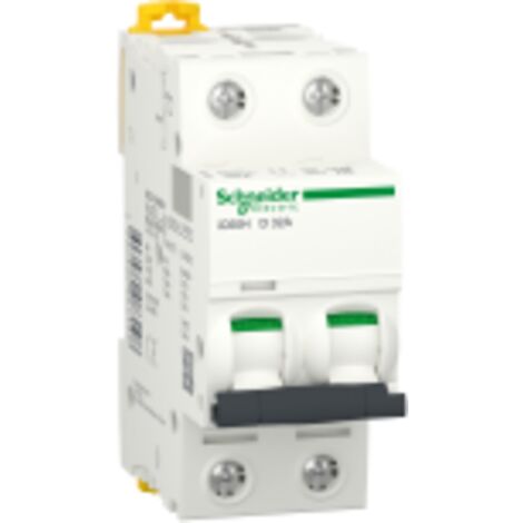 Interruttore magnetotermico iC60H 2P D 32A 10000A
