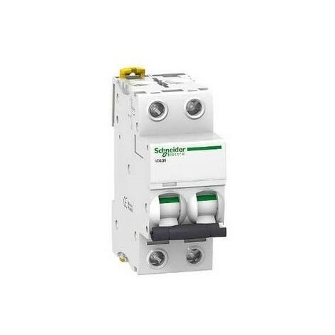 Interruttore magnetotermico iC60N 2P D 1A 6000A - A9F75201