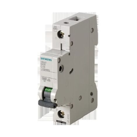 Interruttore Magnetotermico ICN 6000A ICU 6KA 1P C50