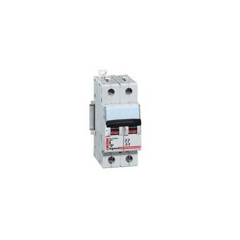 Interruttore magnetotermico Legrand 006263 DX 6000 - Lexic a vite - 2P 230/400V 10A - curva B