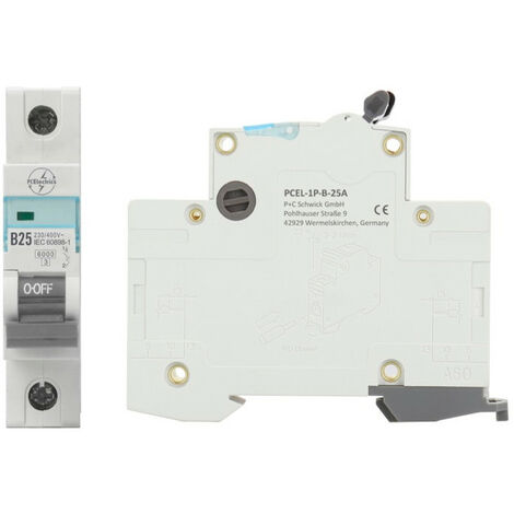 Interruttore magnetotermico Mcb 1p B 16amp 240vac Pcel-1p-b-16a