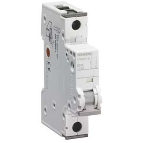 Interruttore Man-Sez 40A 230Vca 1P Access. 1Um ( SIEMENS cod. 5TE24110 )