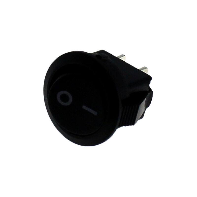 Image of Electro Dh - Interruttore miniaturizzato unipolare, flip-flop i - o Corpo nero e chiave nera 11.482.I 8430552110926