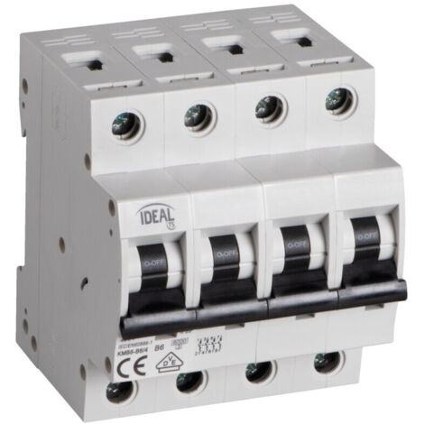 Interruttore modulare 4 moduli  6A – Rail TH35 – IP20 Kanlux