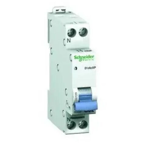 Interruttore modulare Schneider 20728 Multi9 click 1P+N 25A curva C