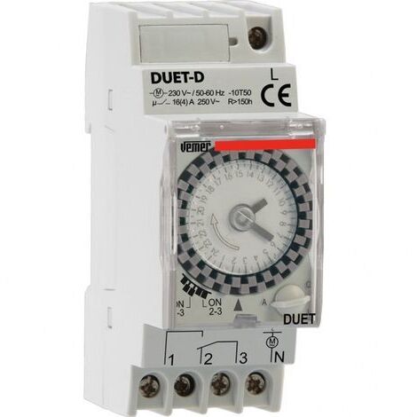 Interruttore Orario Digitale Vemer - Timer Programmabile Per Impianti Elettrici