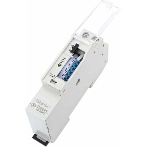 Interruttore orario per binario Interruttore di controllo temporizzato intelligente per binario DIN TM610C Relè temporizzato 220V per illuminazione stradale