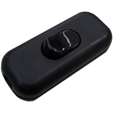 Interruttore passo-passo 2A 250V Nero