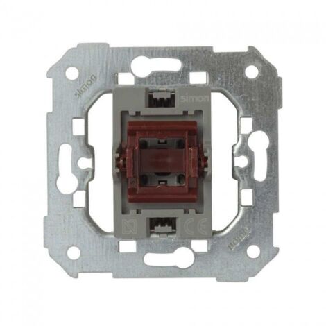 Interruttore per scale Simon 82 (meccanismo) 16AX 250V, connettori rapidi, 1 clic 7700211-039