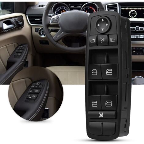 Interruttore principale alzacristalli elettrici per Mercedes Benz GL320 GL350 ML320 ML350 R63 2007-2012 2518300290