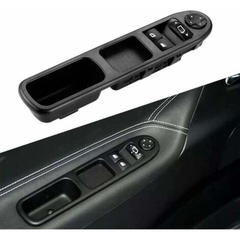 Interruttore principale alzacristallo elettrico anteriore sinistro lato guida 6554.QC, interruttore alzacristallo compatibile per Peugeot 207
