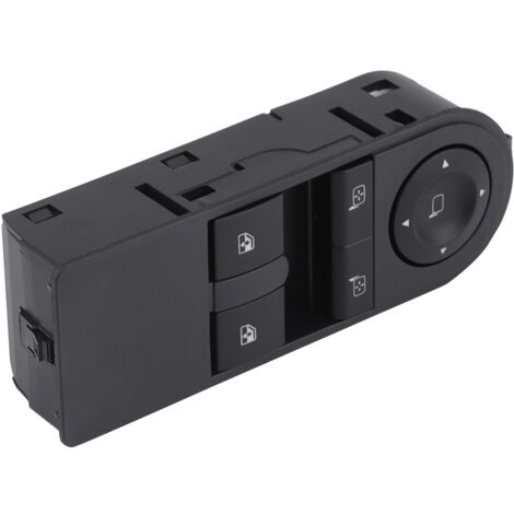 Interruttore principale di controllo alzacristalli per alimentazione elettrica, compatibile con Vauxhall Astra 05-10, codice 13228706.