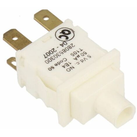 INTERRUTTORE PULSANTE ACCENSIONE PUSH PER LAVATRICE BEKO 2808530300