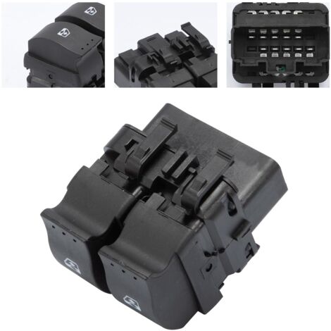 Interruttore regolatore finestra per Clio 2 8200060045 Pulsante controllo finestra 10 pin