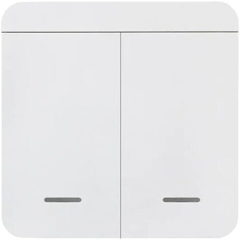 Interruttore remoto wireless - non richiede cablaggio, può essere posizionato ovunque, portata da 20 a 50 m - 2 interruttori, 2 telecomandi
