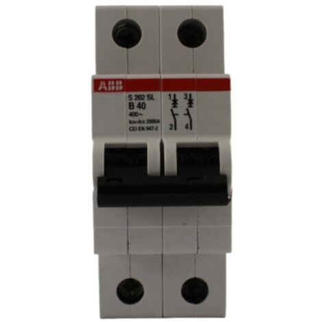 Interruttore S200 2P B 40 6kA - ABB2CDS252001R0405