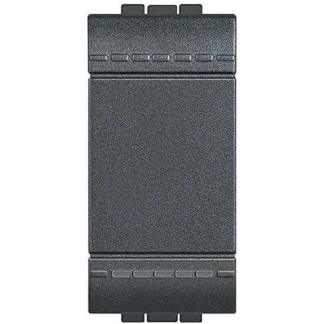 Interruttore Serie living international, 1p 16a 1m, colore nero